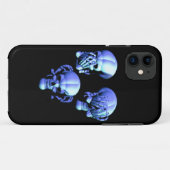 見る、聞く、悪話悪スカルiPhone 5Gケース Case-Mate iPhoneケース (裏面(横))