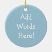 見るWestie犬の顔 セラミックオーナメント (裏面)