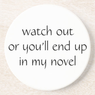 見れば私の新しいに行きつきます(白い) コースター