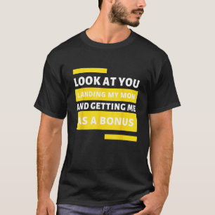 見ろ母を上陸させ私を盆として賭けて Tシャツ