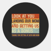 見ろ私たちの母を上陸させ、ボーとして私たちを得る ラウンドシール (正面)