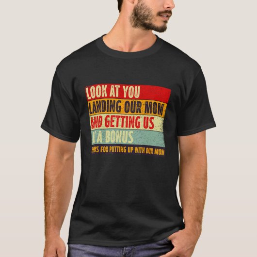 見ろ私たちの母を上陸させ、ボーとして私たちを得る Tシャツ (正面)