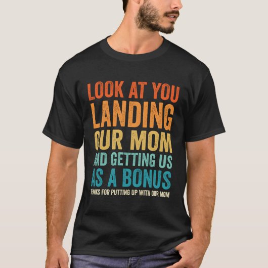 見ろ私たちの母を上陸させ、ボーとして私たちを得る Tシャツ (正面)