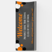 見ろ！おもしろいクラス懇親会バナー 横断幕 (縦)