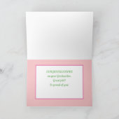 見ろ！おもしろい·スクール卒業証！ カード (内部)