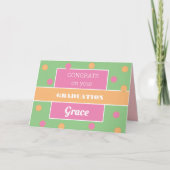 見ろ！おもしろい·スクール卒業証！ カード (正面)