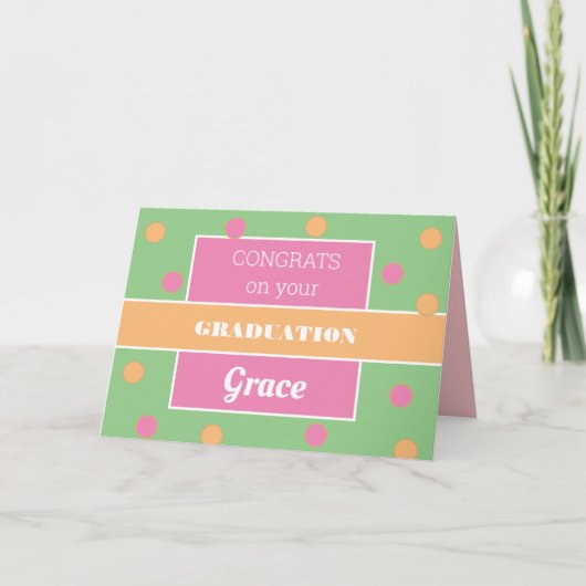 見ろ！おもしろい·スクール卒業証！ カード (正面)