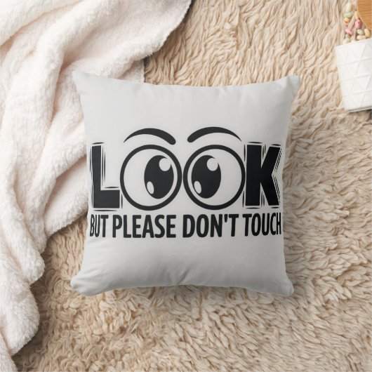 見ろ、しかし、Touch クッション (ブランケット)