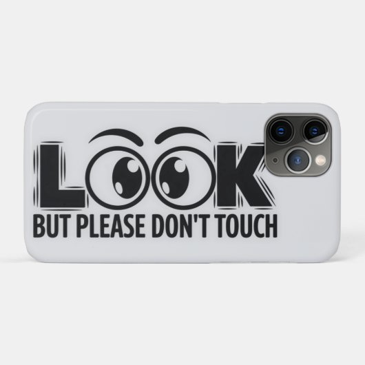 見ろ、しかし、Touch Case-Mate iPhoneケース (裏面(横))