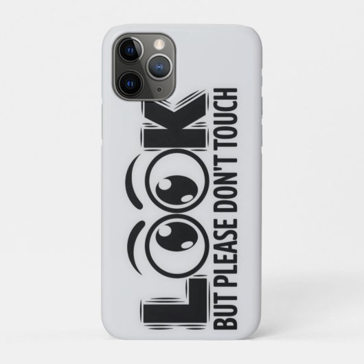 見ろ、しかし、Touch Case-Mate iPhoneケース (裏)