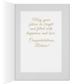 見ろ！カスタムフォト退職おめでとうカード (内側 (右))