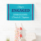 見ろ！カスタム婚約旗 横断幕 (インサイチュ)