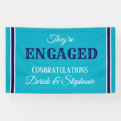 見ろ！カスタム婚約旗 横断幕 (横)