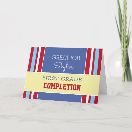 見ろ！カスタム成績補完カード！カード カード (正面)