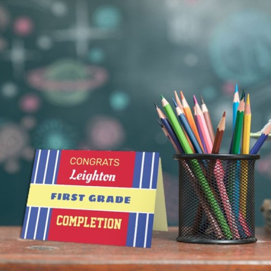 見ろ！カスタム1等修了証！カード カード