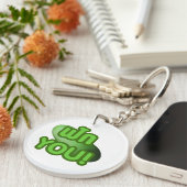 見ろ！...グリーンスカッシュ（冬瓜） キーホルダー (正面右)