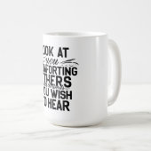 見ろ コーヒーマグカップ (正面右)