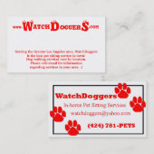 見ろ！ 名刺 (正面/裏面)