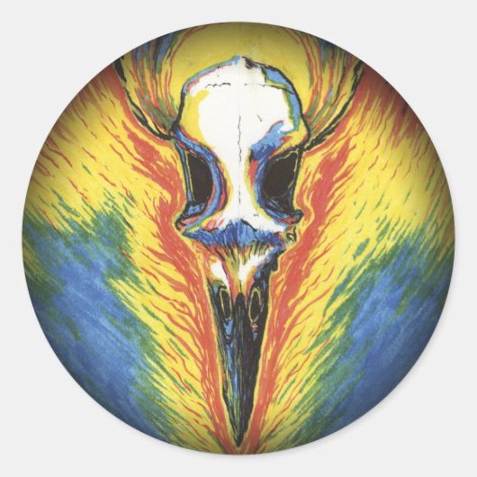 見ろ！白鳥 ラウンドシール (正面)