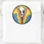 見ろ！白鳥 ラウンドシール (バッグ)