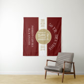 見ろ！50年間懇親会タペストリー タペストリー (インサイチュ(横))