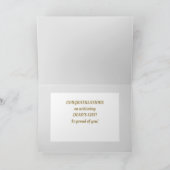 見ろ！DEAN'S LISTの学者おめでとうカード カード (内部)