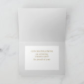 見ろ！DEAN'S LISTの学者おめでとうカード カード (内部)