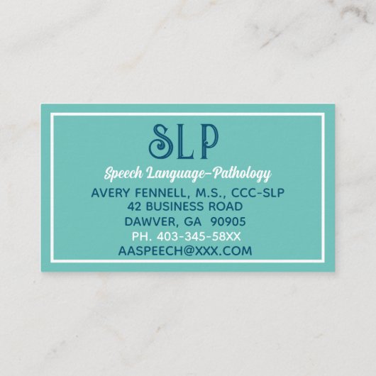 見ろ！SLPカスタム名刺 名刺 (裏面)