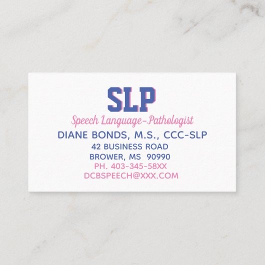 見ろ！SLPカスタム名刺 名刺 (裏面)