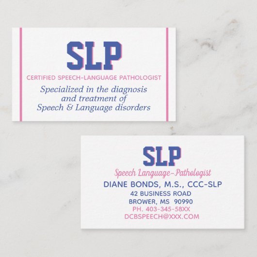 見ろ！SLPカスタム名刺 名刺 (正面/裏面)