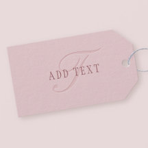 見エレガントたモノグラム | ローズゴールド