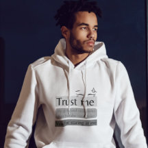 見ストップ張おもしろい引用文フード付きスウェットシャツ