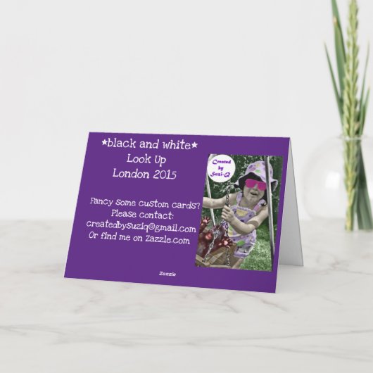 見上げる カード (裏面)