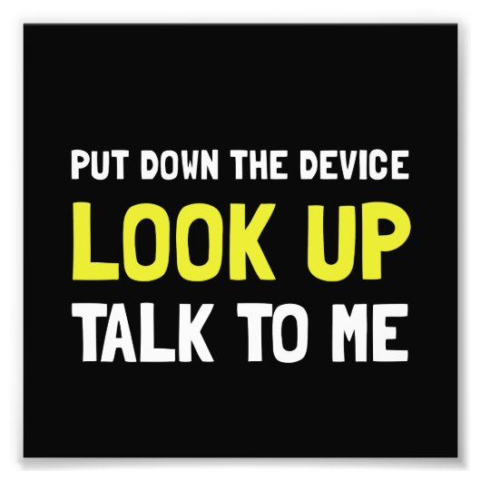 見上げる フォトプリント            (正面)