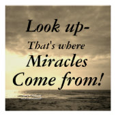 見上げる ポスター (正面)