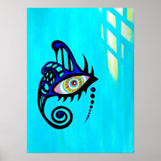 見上げる ポスター