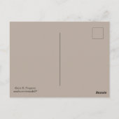 見上げる ポストカード (裏面)