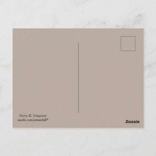 見上げる ポストカード (裏面)