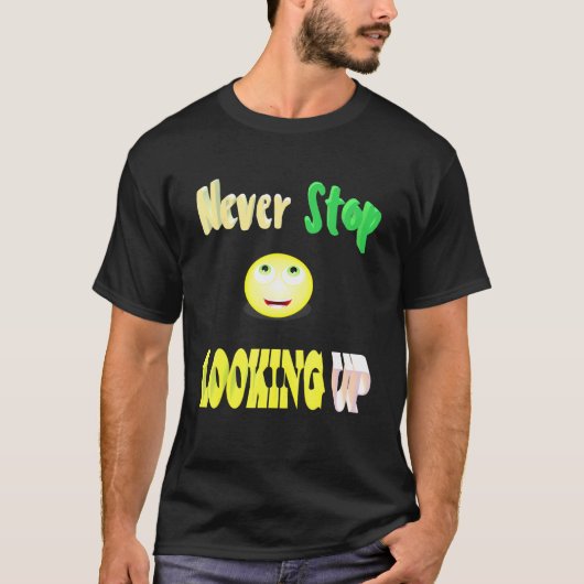 見上げストップない Tシャツ (正面)