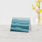 見下ろすWinnipesaukee カード (黄色い花)