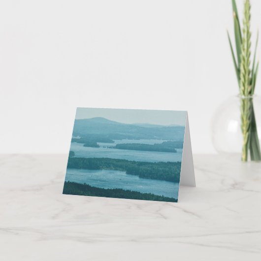 見下ろすWinnipesaukee カード (正面)