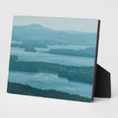 見下ろすWinnipesaukee フォトプラーク (側面)