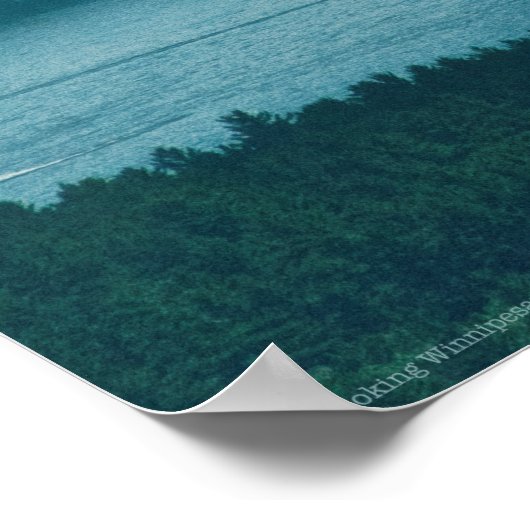 見下ろすWinnipesaukee ポスター (角)