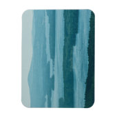 見下ろすWinnipesaukee マグネット (縦)