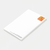 見事なオレンジ花の大きいポスト・イット ポストイット (アングル)