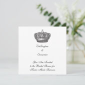 見事なオールドワールドのクラウン 招待状 (スタンド正面)