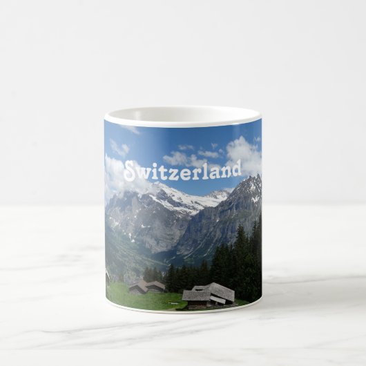 見事なスイス連邦共和国 コーヒーマグカップ (中央)