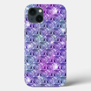見事なダイヤモンドラグジュアリーと魅力的な手 iPhone 13ケース