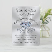 見事なダイヤモンド、特別な日を記念するカードを、あなただけのものに。 招待状 (スタンド正面)