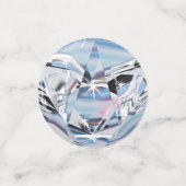 見事な両面パーソナライズダイヤモンドコンフェッティ大量 コンフェッティ (スモール正面)